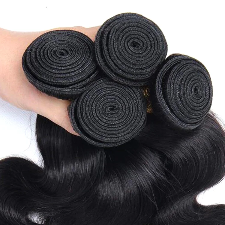 Beauty popular body wave hair extension bundles Wholesale 10a grade virgin Indian human hair weave vendors