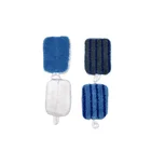 Sponge New Style Multiple Custom Logo Free Combination Microfiber Sponge Cleaning Pad