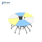 Design School School Desk Modern Design Cheap School Portable Collaborative Desks Smart Classroom Table