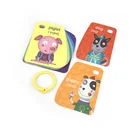 Cards Custom Your Logo Word Animal Study Flash Cards With Box