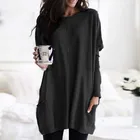 Shirts Women Women New Product Hot Sale Cheap Polyester Long Sleeve Fall Long Shirts For Women
