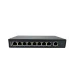 Ethernet Switch Factory OEM 10/100/1000Mbps 9 Ports Ethernet Gigabit Managed Network Switch