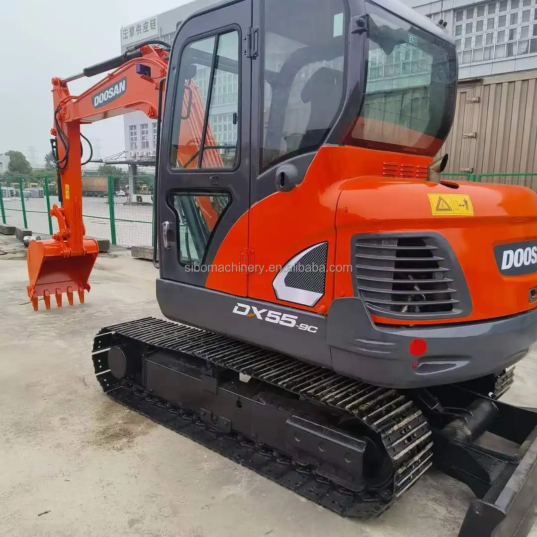 Doosan Used Excavator Dx55 Original Crawler Excavator Used Doosan Dx60