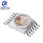Led High Power Rgb12w 12 Pins 6in1 Led Chip 12Watt RGBWYV Full Color RGBWYV High Power Led