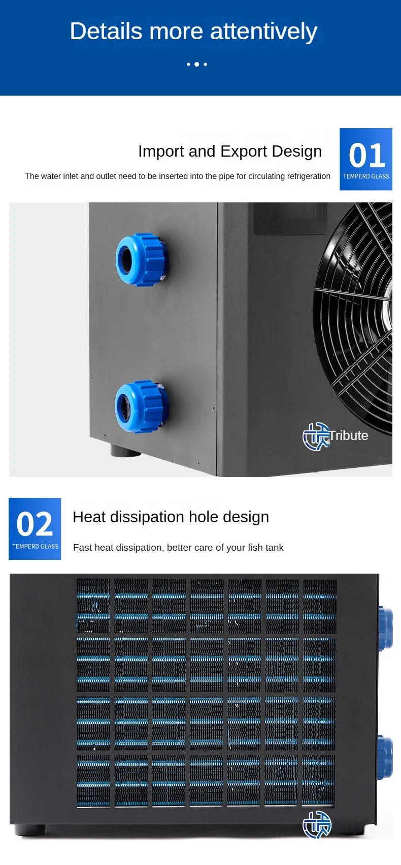 -cy1000 Chiller, CY1000, 220 V, 2600W - detail 18