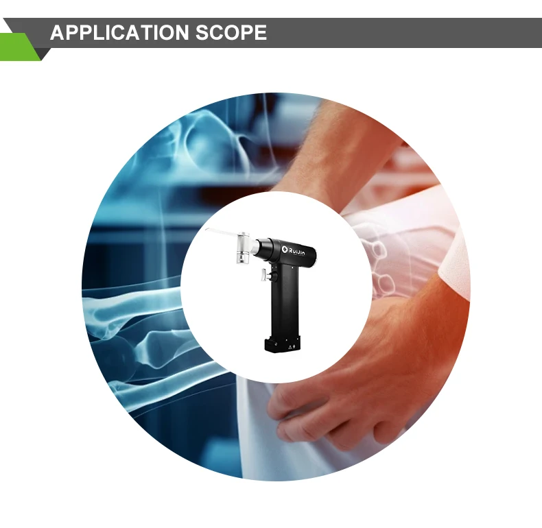 Medical Bone Saw Orthopedic Surgical Instruments Forceps Electric Surgery Tool air Oscillating Saw Ruijin NS-1511 CE Certified