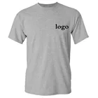 Shirt Blank 95% Ring Spun 5% Spandex Casual Slim Fit Men Custom T Shirt Printing