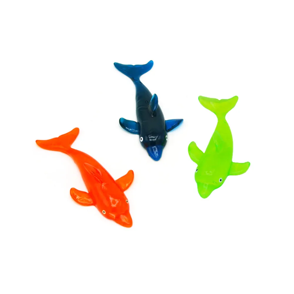 H100 2022 Hot Selling Dolphin Shaped Squeezable Stress Vent Toy for Wholesale