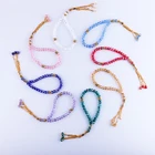 Beads Handmade Eid Gift 33 Beads Muslim Islamic Islam Worry Beads Tesbih 8mm Crystal Prayer Rosary Tasbih