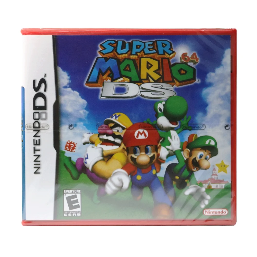 Usa Version Red Case New Super Mario 64 Video Games Sealed Package* For Ds Ndsi Ndsl 2ds 3ds Xl Console - Buy For Pokemon Ds Games,For Pokemon Platinum Games,For