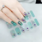 Nail Cover Nai 3D Diamond Nail Sticker With Full Cover Nail Art Decorations 3D Waterproof Nai Stickersl