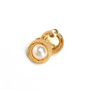 Brass Stud Earrings Special Hot Selling Artificial Stone Brass Stud Earrings