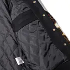 Men's Leather Jacket OEM ODM Custom Men's Premium Classic Snap Button Vintage Baseball Letterman Genuine Leather Jacket