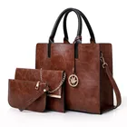Hand Bags Leather 2021 Purse Sets Women Hand Bags Leather Handbags Ladie Purses With Wallets Set