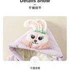 Infant Winter Winter Newborn Baby Girls Clothes Pure Color Infant Jumpsuit Thick Roupas Winter Hooded Baby Boy Romper