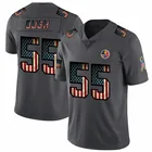 NFL Browns Salut To Service Pays Tribute To The Wholesale Price Of Army Green Football Jerseys