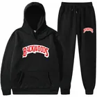 Sets 2020 Winter Lace Up 2 Piece Sweat Suit Women Thick Backwoods Hoodie Fall 2 Piece Pants Sets