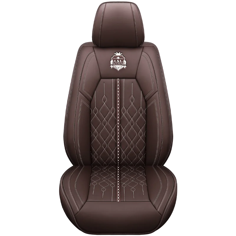 Front Seat Cover New Arrival  Faux Leather Auto Cushion Universal Use for Most Vehcles Leather Car Seat Covers