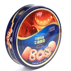 Biscuit Tin Box Tin Cookie Box Custom Metal Biscuit Tin Can Nice Rectangle Tin Box For Cookies Packing