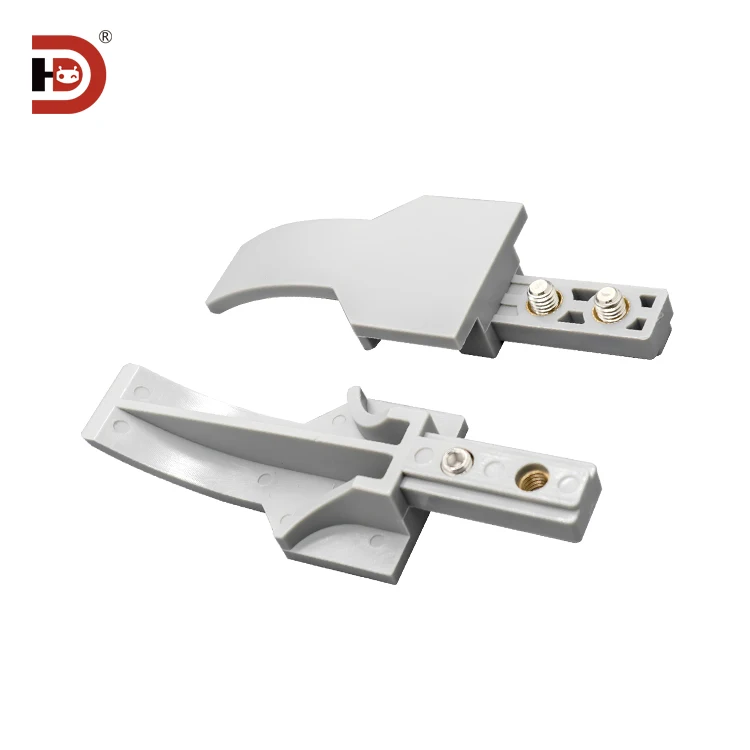 60mm Wide/medium/small C Guardrail Plastic Guide Plate, End Cover, Guide Block Block Block Black Connection Plate End Cover supplier