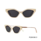 Sunglasses Sunglasses Sunglasses Metal 2021 Nice Design Cat Eye Frame Sunglasses Metal Temple Sun Glasses Frame
