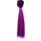 Doll Fashion Doll High Temperature Silk Multi-color Wig 15cm Color Straight Hair Row