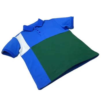 Custom logo 100% pique cotton short sleeve children's clothing boy kids polo shirt set boys t-shirts polo boys polo