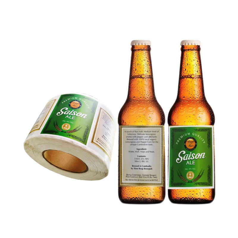 making bottle labels