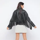 Customized Designs Latest Windproof Comfortable And Fashionable Women's Faux Leather Jacket Women