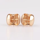Earring Copper Hot Selling Elegant Classic Colorful Earring Copper Gold Plated Huggies Earring Full Stone