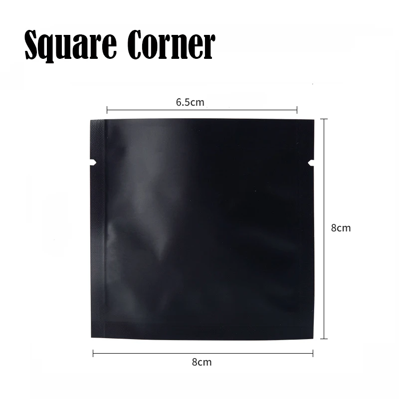 차 플라스틱 알루미늄 호일 라미네이팅된 히트 씰 커피 씰 백 포장을 위한 재밀봉 가능한 지플락 샘플 향낭 3