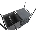 Cabinet Factory Supplies Cheap Price Folding Bedroom Cabinet Cloth Storage Chest