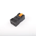 Base Relay Socket Base Timer Relay Socket MK2P JQX-10F 2Z Relay Base Round Hole 8pin 10F-2Z-C4