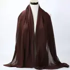 Chiffon Low Price Guaranteed Quality Monochrome Chiffon Scarf Scarf For Women
