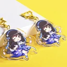 Charm Plastic 2021 Custom Acrylic Charm Keychain Clear Acrylic Keychain