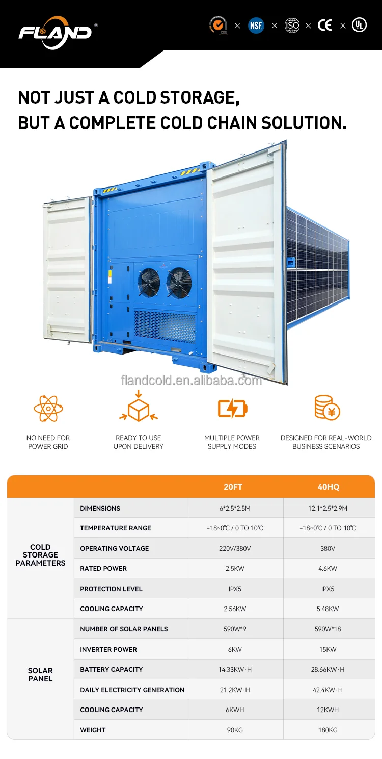 Freezer, 20FT, 40HQ, Solar - detail 6