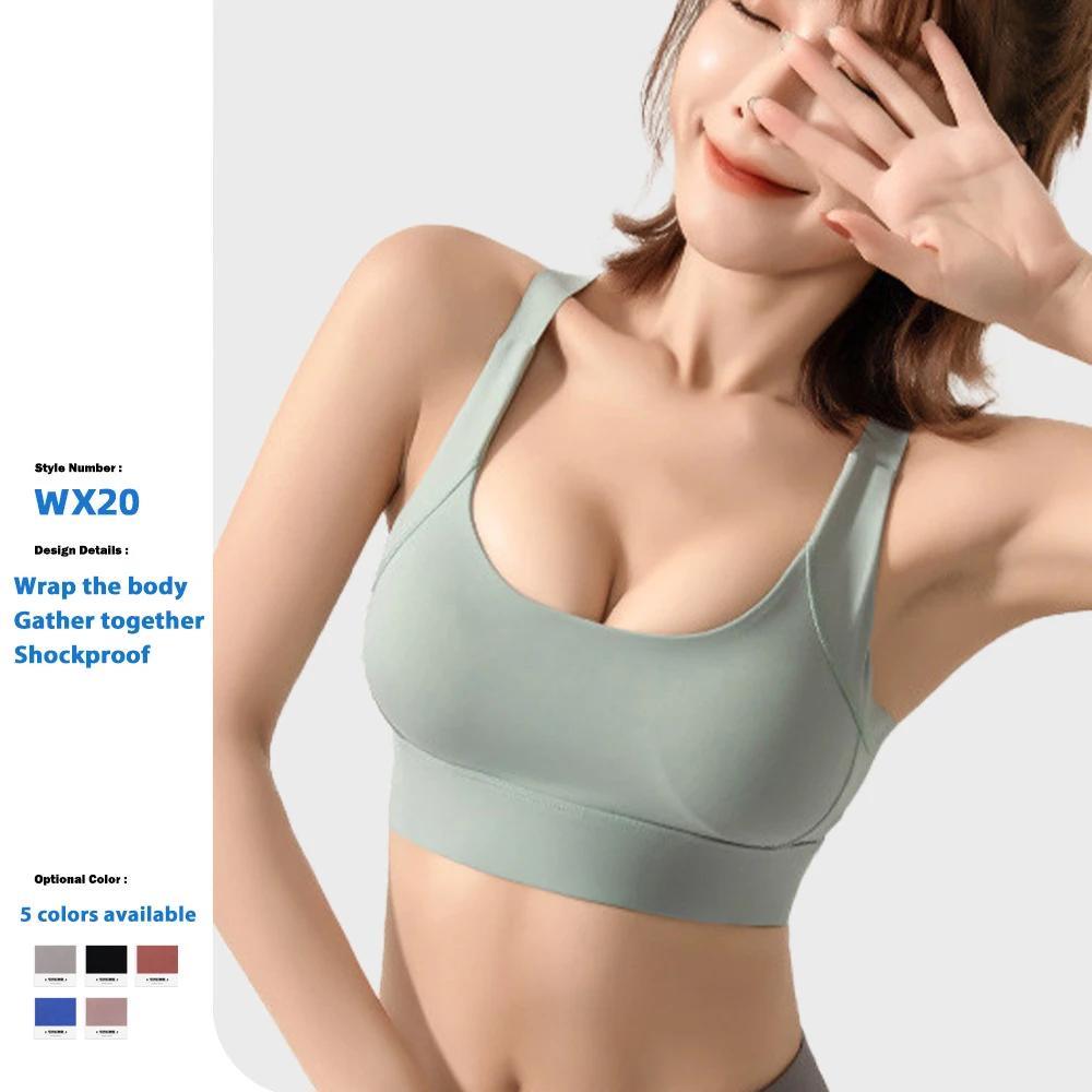 Good Quality Outing Breathable Fitness Running Quick-Drying Underwear Xxl Yoga Bra Fitness Bra For Women