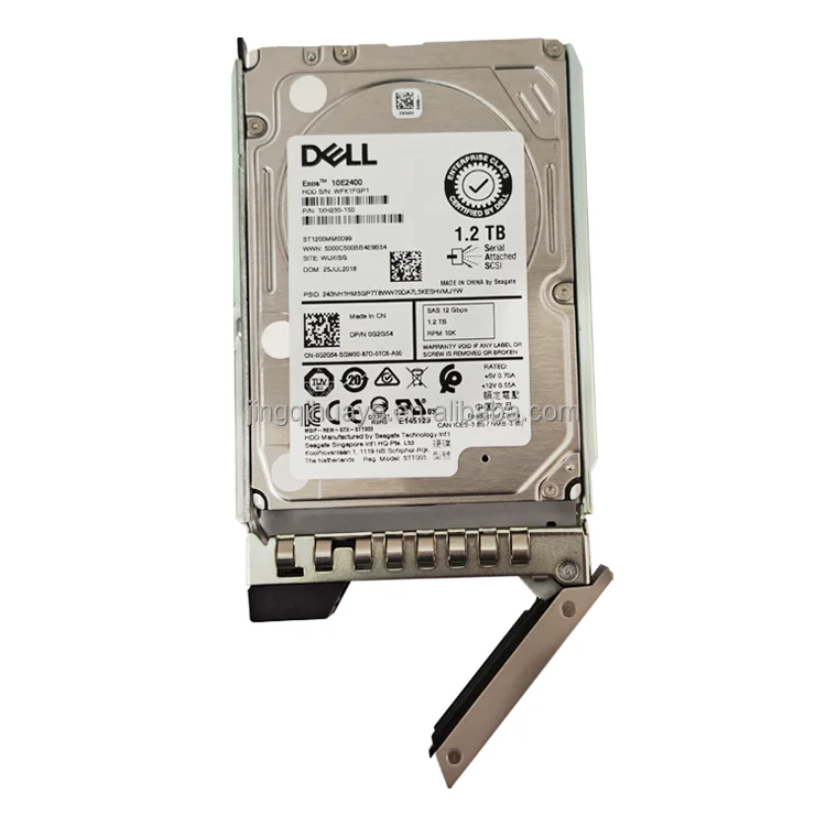 Dell Original 1.2TB 10K SAS Hard Drive Dual-port Redundancy 512e Format