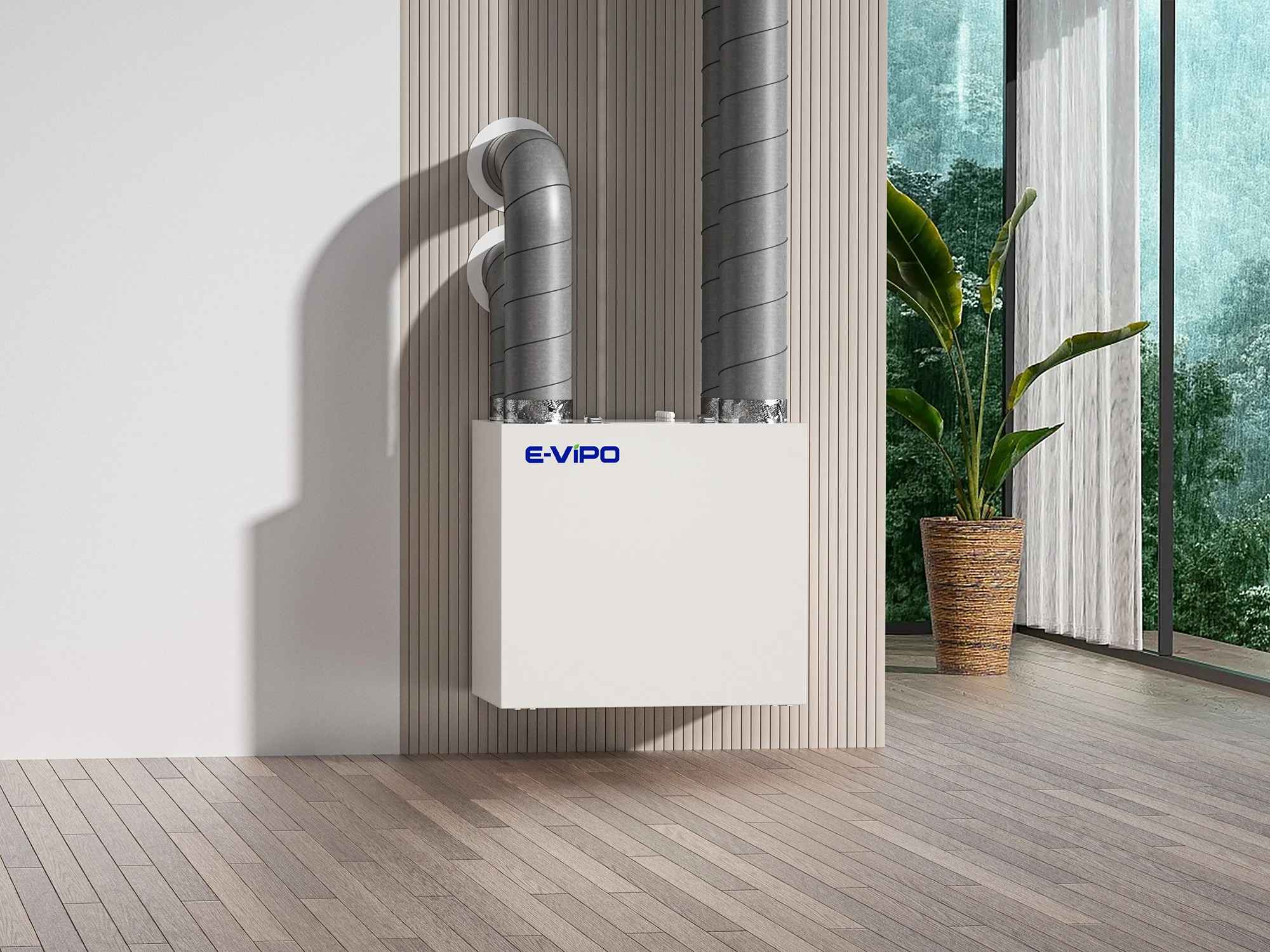 Home Hvac Systems, E-VIPO, Wall, ERV - detail 6
