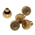 Fog Nozzle 0.2mm Outdoor Irrigation Low Pressure Brass Micro Fine Misting Spray Fog Nozzle