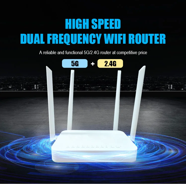 Smart Wifi Router M Mbps High Speed Dual Frequency Wifi Router