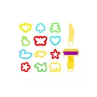 Tool Set Sets Toys Clay Tool Set 14 Sets Of Clay Cutter Children's Hand DIY Puzzle Animal Mold Toys