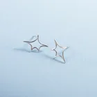 Sterling Silver Jewelry 2021Trendy Design Stud Shape Style Sterling Silver Jewelry Moon Star Earring