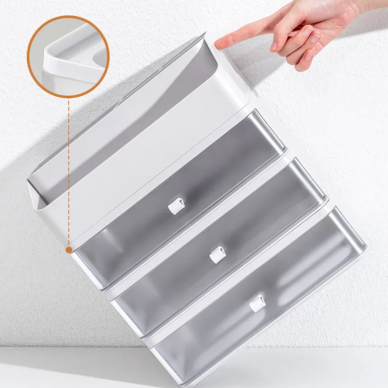 Drawer Makeup Organizer Vanity Cosmetic Storage Box Beauty Display Holder