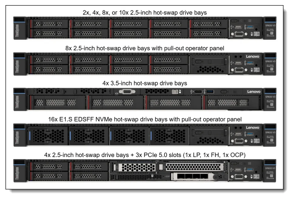 High Quality SR630 V3 for L enovo ThinkSystem SR630 V3 Server