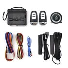 Q6C PKE Keyless Entry Push Start Button Car Alarm System Remote Engine Start