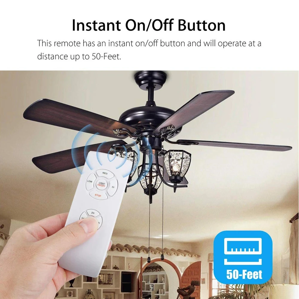 Ceiling Fan, QIACHIP, FLC06-110V or 220V - detail 10