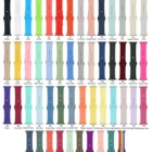 Silicone Bands Replacement Band Custom Womens Men Silicone Smart Watch Bands Strap For Apple Watch SE/6/5/4/3/2/1
