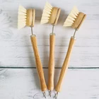 Scrub Factory Supply Attractive Nice Price Dish Scrub Natural Brush Long Handle