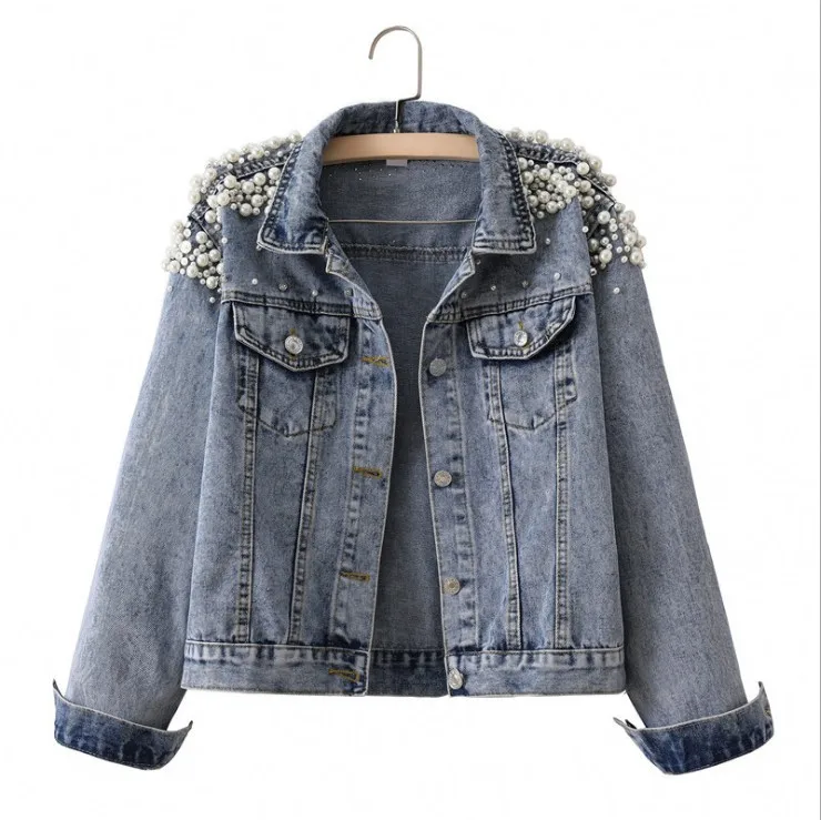pearl jeans jacket